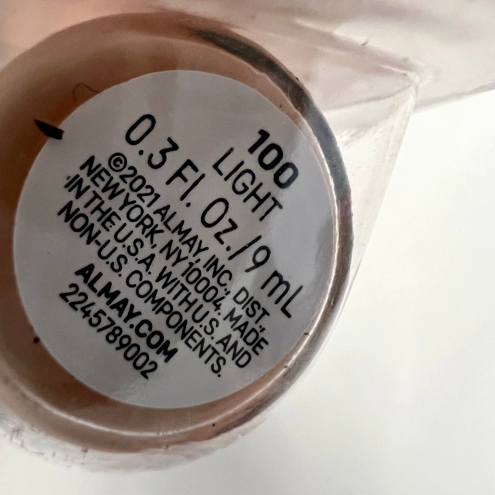 Almay Clear Complexion Concealer 100 Light NEW Salicylic Acid Acne Treatment - Picture 4 of 8